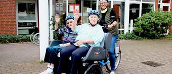 E-Riksha für das Matthias-Claudius-Zentrum