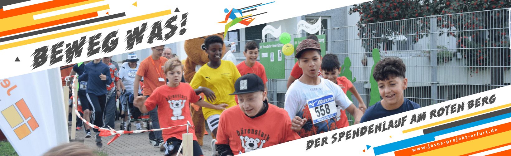 Beweg was! Der Spendenlauf am Roten Berg